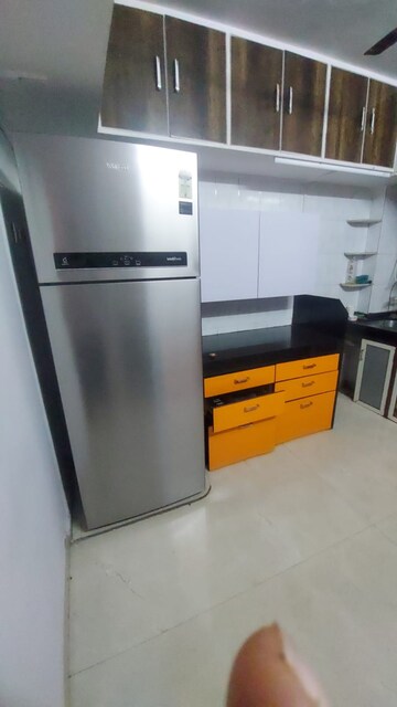 Kitchen in 3 BHK Apartment at Deepak Residency, Vile Parle West – for Rent