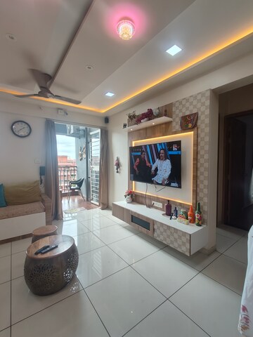 Living Room in 2 BHK Apartment at Kunal Icon, Pimple Saudagar – for Rent