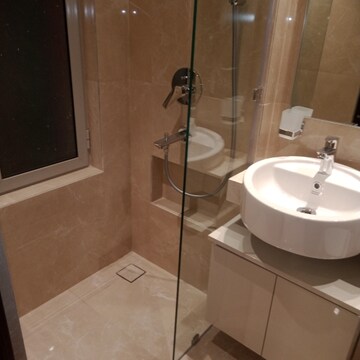 Bathroom in 1 BHK Apartment at Hiranandani Highland, Powai – for Rent