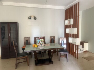 Kitchen in 3.5 BHK Apartment at Bhartiya Nikoo Homes, Thanisandra Main Road – for Rent
