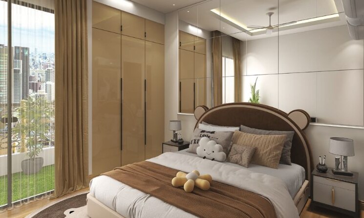 Bedroom, nkv-golden-avenue 3 Bedroom 2250 Sq.Ft. Builder Floor In Sohna Sector 35 Gurgaon 9071240
