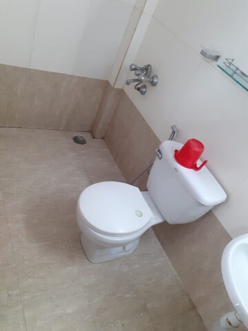 Bathroom in 1 BHK Apartment at Hiranandani Cardinal, Ghodbunder Road – for Rent
