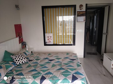 Bedroom in 3 BHK Apartment at Shagun Krishvi Heights, Girgaon – for Sale