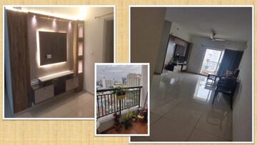 Living Room in 2 BHK Apartment at Vajram Newtown, Thanisandra Main Road – for Rent