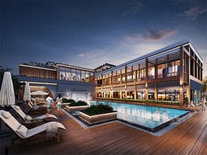 3 BHK Builder Floor – Exterior View View at M2K Olive Greens, Sector 104 - for Sale