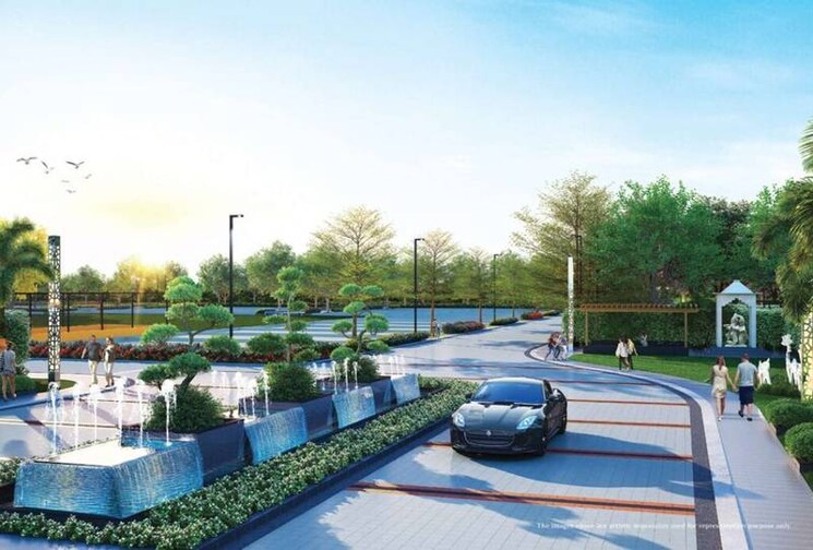 Swimming Pool, m2k-olive-greens 3 Bedroom 1578 Sq.Ft. Builder Floor In Sector 104 Gurgaon 9071287