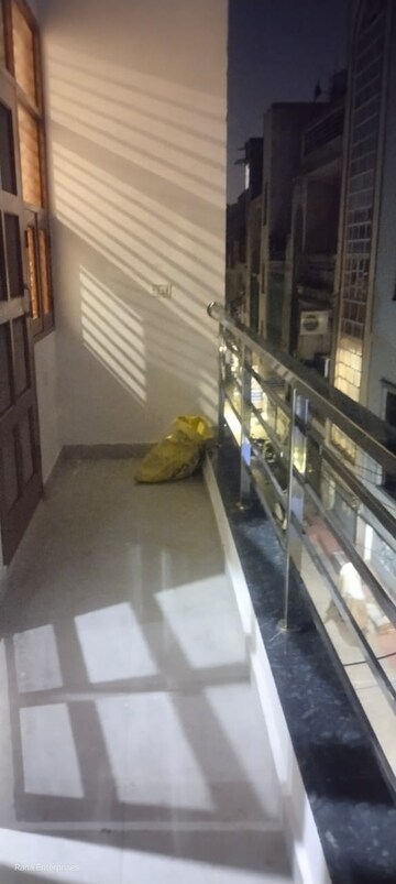 Balcony in 3 BHK Builder Floor at Ansal Palam Triangle, Palam Vihar Extension – for Rent