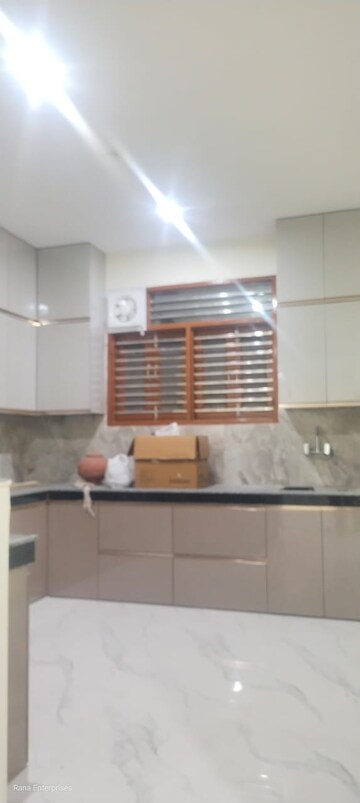 Kitchen in 3 BHK Builder Floor at Ansal Palam Triangle, Palam Vihar Extension – for Rent