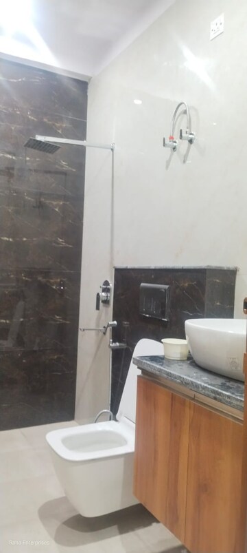 Kitchen in 3 BHK Builder Floor at Ansal Palam Triangle, Palam Vihar Extension – for Rent