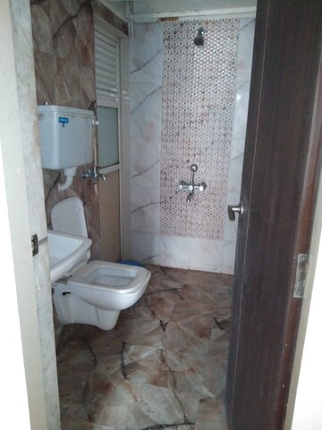 Bathroom in 2 BHK Apartment at Rosa Gardenia, Ghodbunder Road – for Rent