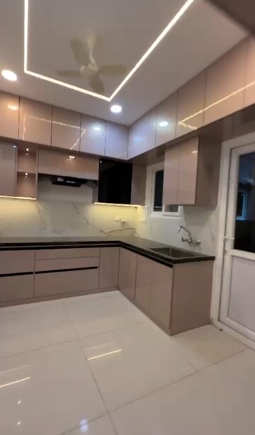 Kitchen in 3 BHK Apartment at Rajapushpa Provincia, Narsingi – for Rent