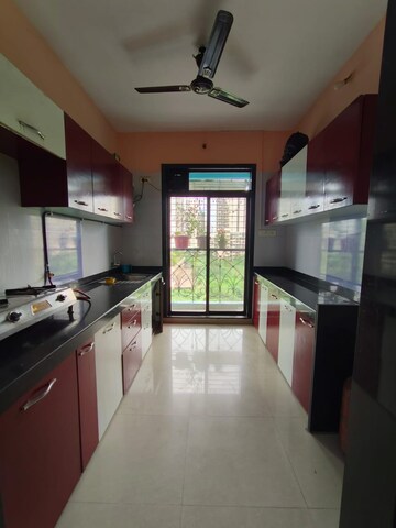 Kitchen in 2 BHK Apartment at Nisarg Hyde Park, Kharghar – for Rent