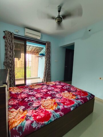 Master Bedroom in 2 BHK Apartment at Nisarg Hyde Park, Kharghar – for Rent