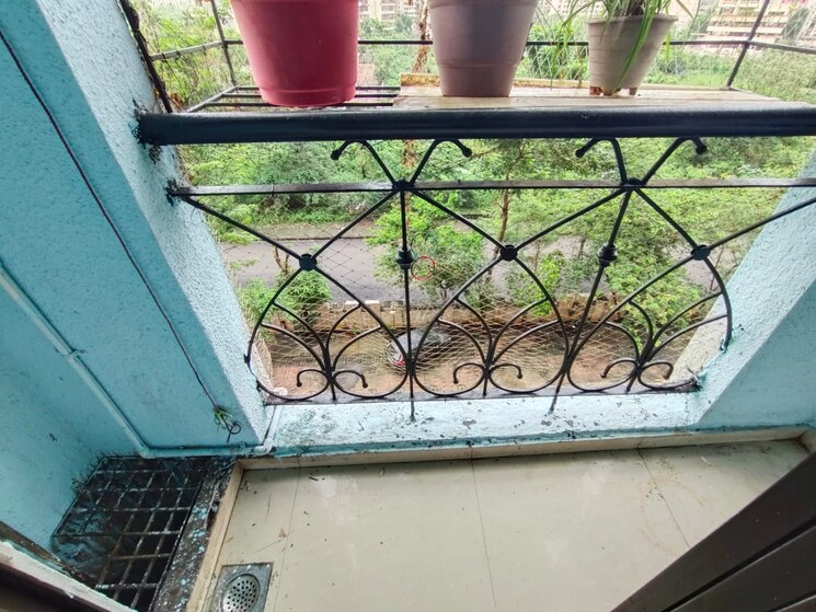 Balcony, nisarg-hyde-park 2 Bedroom 1200 Sq.Ft. Apartment In Kharghar Navi Mumbai 9071292