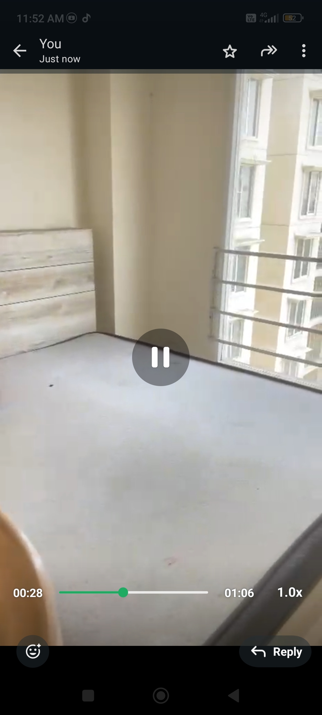 2 BHK + Study Room Apartment For Rent in Signature The Serenas