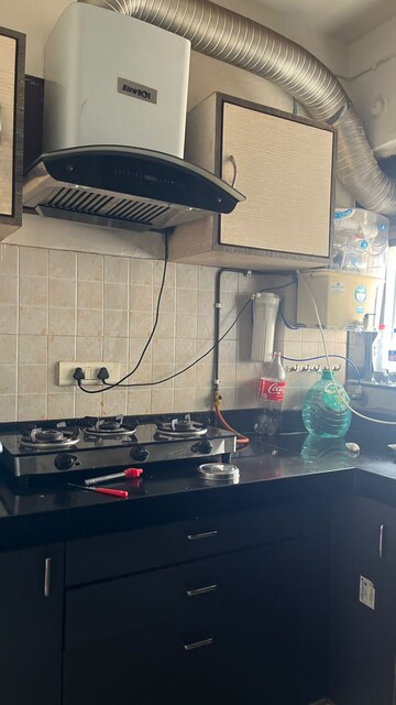 Kitchen in 2 BHK Apartment at Haware Estate, Kasarvadavali – for Rent