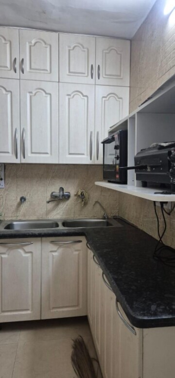 Kitchen in 3 BHK Apartment at DDA Rosewood Apartments, Vasant Kunj – for Rent