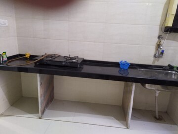 Kitchen in 1 BHK Apartment at Velocity Hill Spring, Ghodbunder Road – for Rent