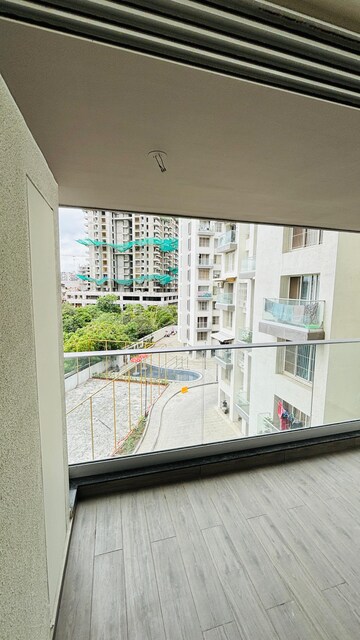Balcony in 3 BHK Apartment at Rama Celestial City, Ravet – for Rent