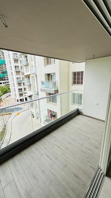Balcony in 3 BHK Apartment at Rama Celestial City, Ravet – for Rent