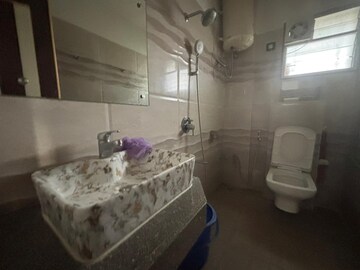 Bathroom in 1 BHK Apartment at Gold Plazzo, Richmond Town – for Rent