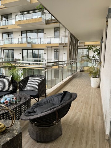 Balcony in 4 BHK Apartment at M3M Golf Estate, Sector 65 – for Sale