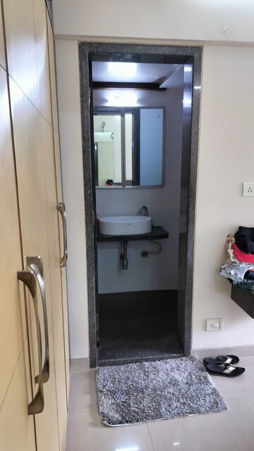 Bathroom in 1 BHK Apartment at Nest Residency, Jb Nagar – for Rent