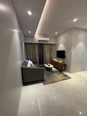 Living Room in 2 BHK Apartment at Neumec Shreeji Towers, Wadala East – for Sale