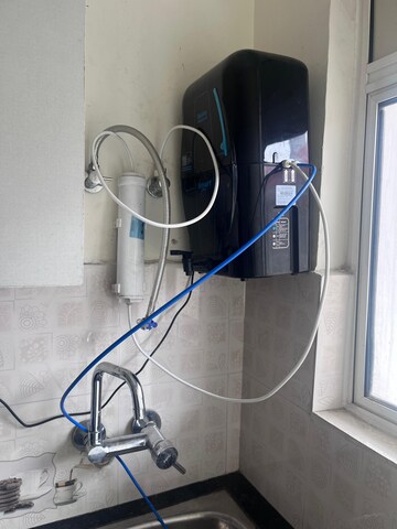 Bathroom in 2 BHK Apartment at Windlass River Valley, Harrawala – for Rent