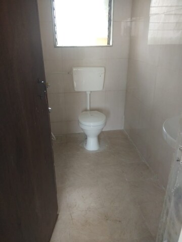 Bathroom in 1 BHK Apartment at Paradigm Zenith Pushpanjali Residency Phase III, Ghodbunder Road – for Rent