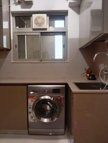 Kitchen in 1 BHK Apartment at Hiranandani Cardinal, Ghodbunder Road – for Rent