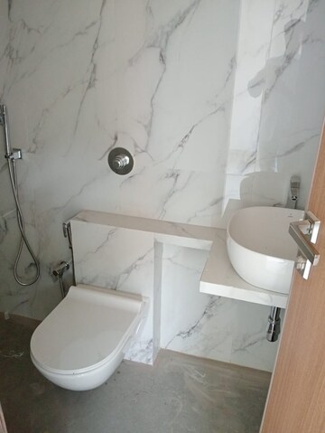 Bathroom in 2 BHK Apartment at Ramya Jeevan CHS, Andheri East – for Rent