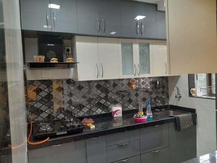 Kitchen, rosa-classique 1 Bedroom 425 Sq.Ft. Apartment In Kasarvadavali Thane 9071626