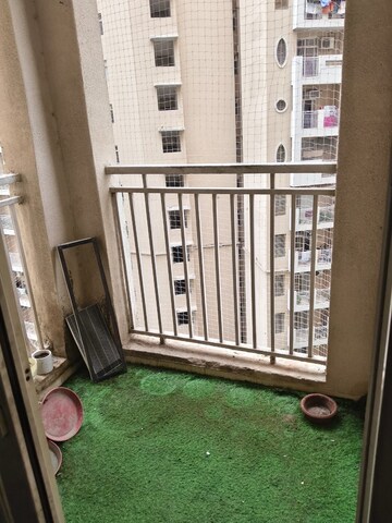 Balcony in 2 BHK Apartment at Hawelia Valencia Homes, Sector 1 Greater Noida – for Rent