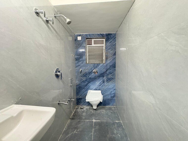 Bathroom, om-sai-residency-dombivali 1 Bedroom 450 Sq.Ft. Apartment In Dombivli East Thane 9071711