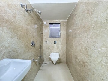 Bathroom in 1 BHK Apartment at Om Sai Residency Dombivali, Dombivli East – for Sale