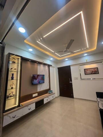 Kitchen in 2 BHK Apartment at Swaraj Residency, Moshi – for Rent