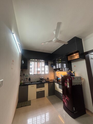 Kitchen in 2 BHK Apartment at Swaraj Residency, Moshi – for Rent