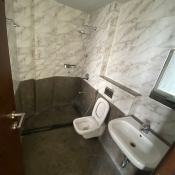 Bathroom in 3 BHK Apartment at Park Grandeur, Dasar – for Rent