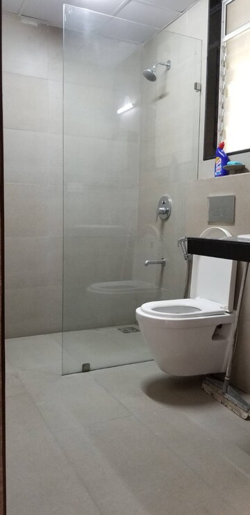 Bathroom in 2.5 BHK Apartment at Ganga Platino, Kharadi – for Rent