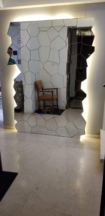 Staircase in 2.5 BHK Apartment at Ganga Platino, Kharadi – for Rent