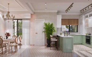 Kitchen in 4 BHK Villa at Moira – for Sale