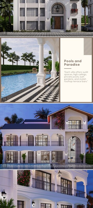 4 BHK Villa – Exterior View View at Moira - for Sale