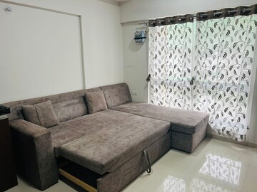 Living Room in Studio Apartment at Gera World of Joy, Kharadi – for Rent