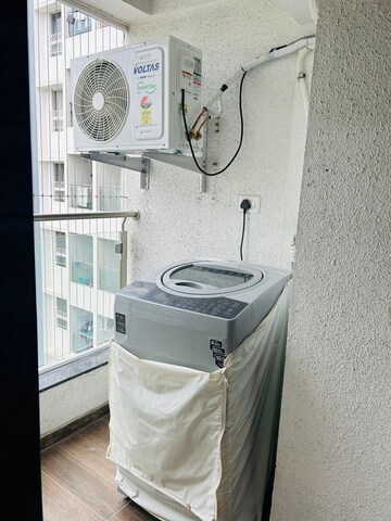 Bathroom in Studio Apartment at Gera World of Joy, Kharadi – for Rent