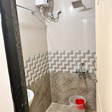 Bathroom in 1 BHK Apartment at Suyog CHS Goregaon, Nesco – for Rent
