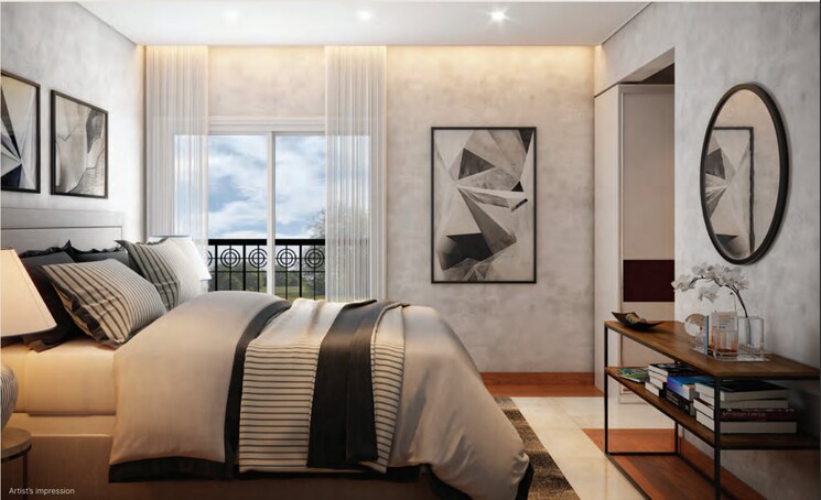 Master Bedroom, sobha-windsor 3 Bedroom 1817 Sq.Ft. Apartment In Whitefield Bangalore 9072091