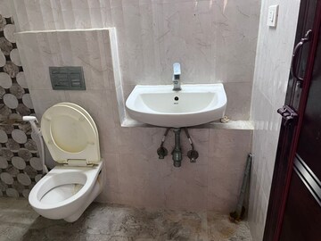 Bathroom in 3 BHK Apartment at Pasari Taalchaya, Rajarhat New Town – for Rent