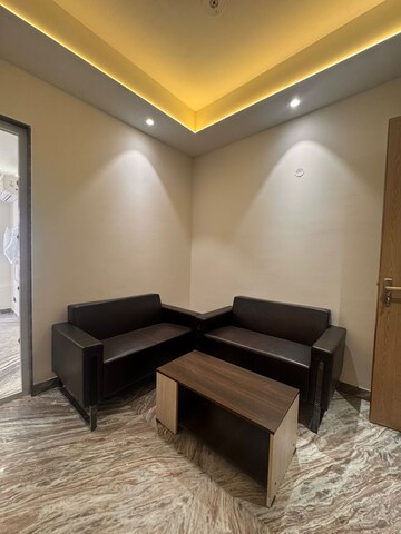 Living Room in 1 BHK Builder Floor at Sushant Lok 3, Sector 57 – for Rent