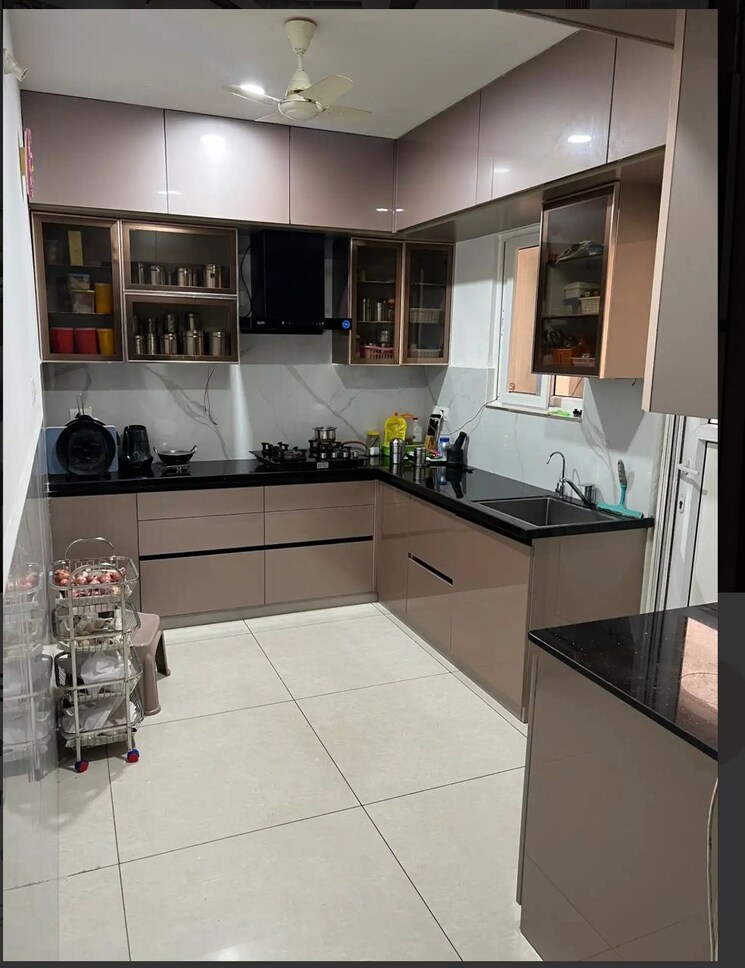 Kitchen, aparna-serene-park 3 Bedroom 1900 Sq.Ft. Apartment In Kondapur Hyderabad 9072164